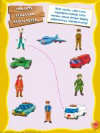 baca buku online, buku aktivitas anak jenius TK A B_059 mengenal seragam dan profesi