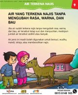 baca buku online, fiqih islam bergambar jilid 1_013 Air yang Terkena Najis Tanpa Mengubah Rasa