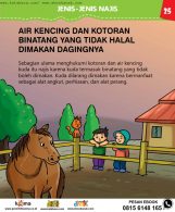 baca buku online, fiqih islam bergambar jilid 1_029 Apa Air Kencing dan Kotoran Kuda Termasuk Najis