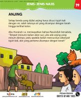 baca buku online, fiqih islam bergambar jilid 1_033 Bagaimana Cara Membersihkan Benda yang Dijilati Anjing