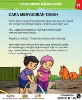 baca buku online, fiqih islam bergambar jilid 1_035 Cara Menyucikan Tanah dari Najis atau Kotoran