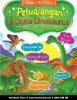 buku aktivitas petualangan di dunia dinosaurus