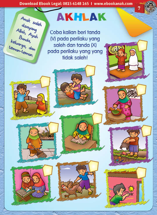 buku pintar anak shaleh, Akhlak Anak Saleh (7)