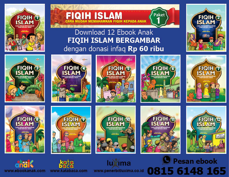 download 12 ebook fiqih islam bergambar for kids