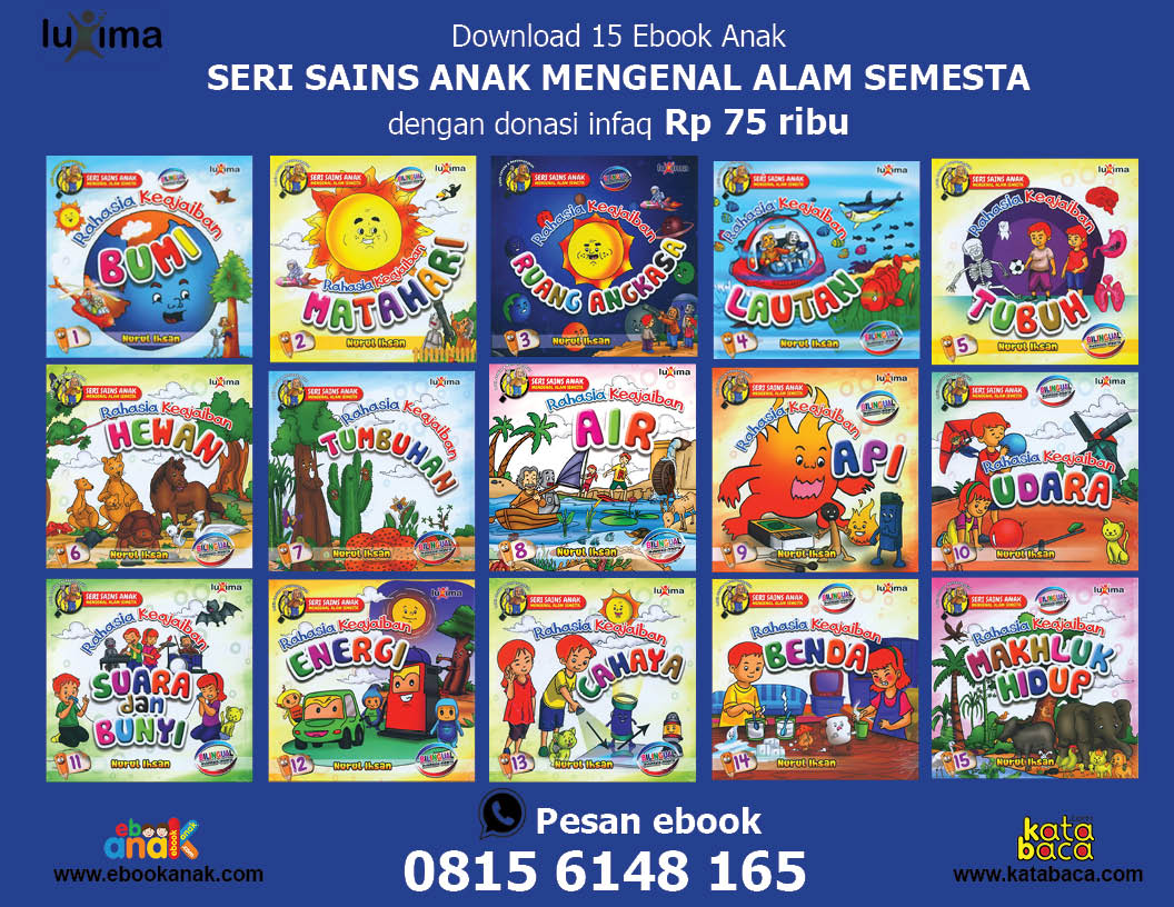 download 15 ebook anak seri sains anak mengenal alam semesta dengan donasi infaq