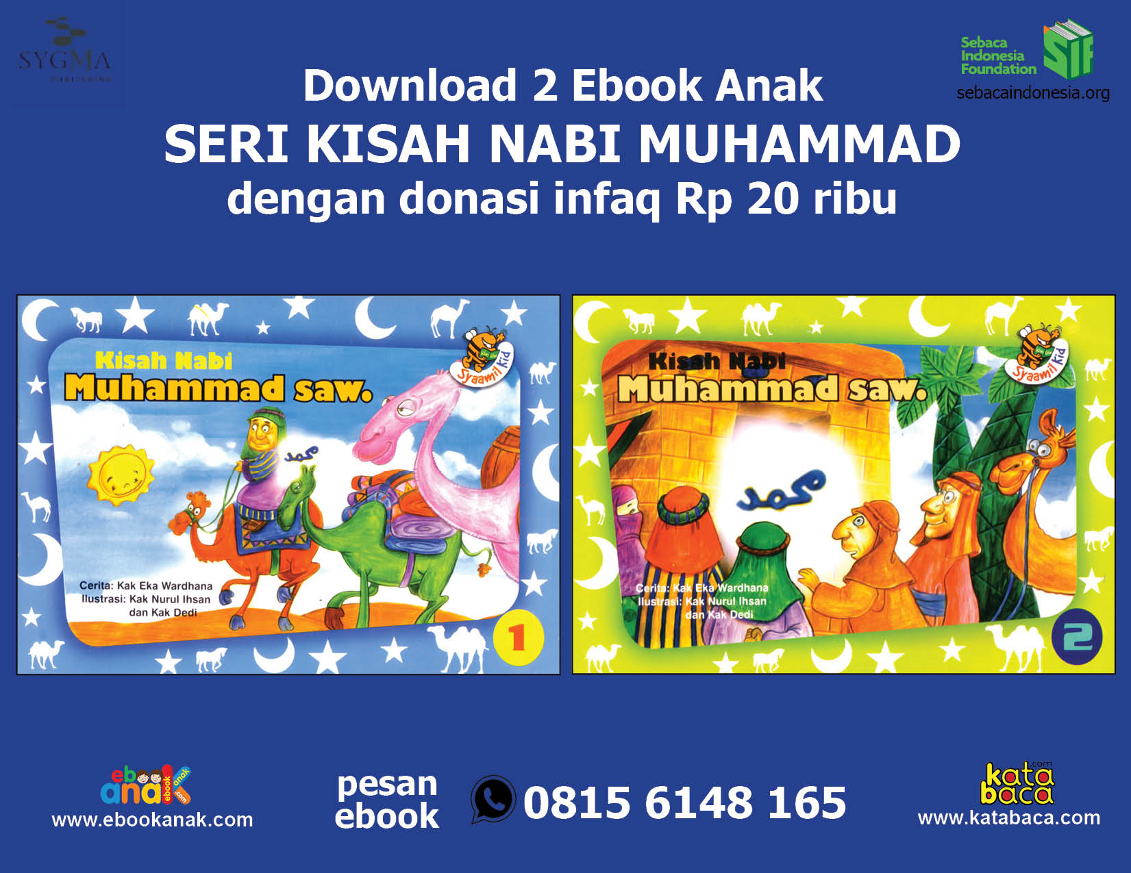 Download 2  Ebook Seri Kisah  Nabi  Muhammad Ebook Anak