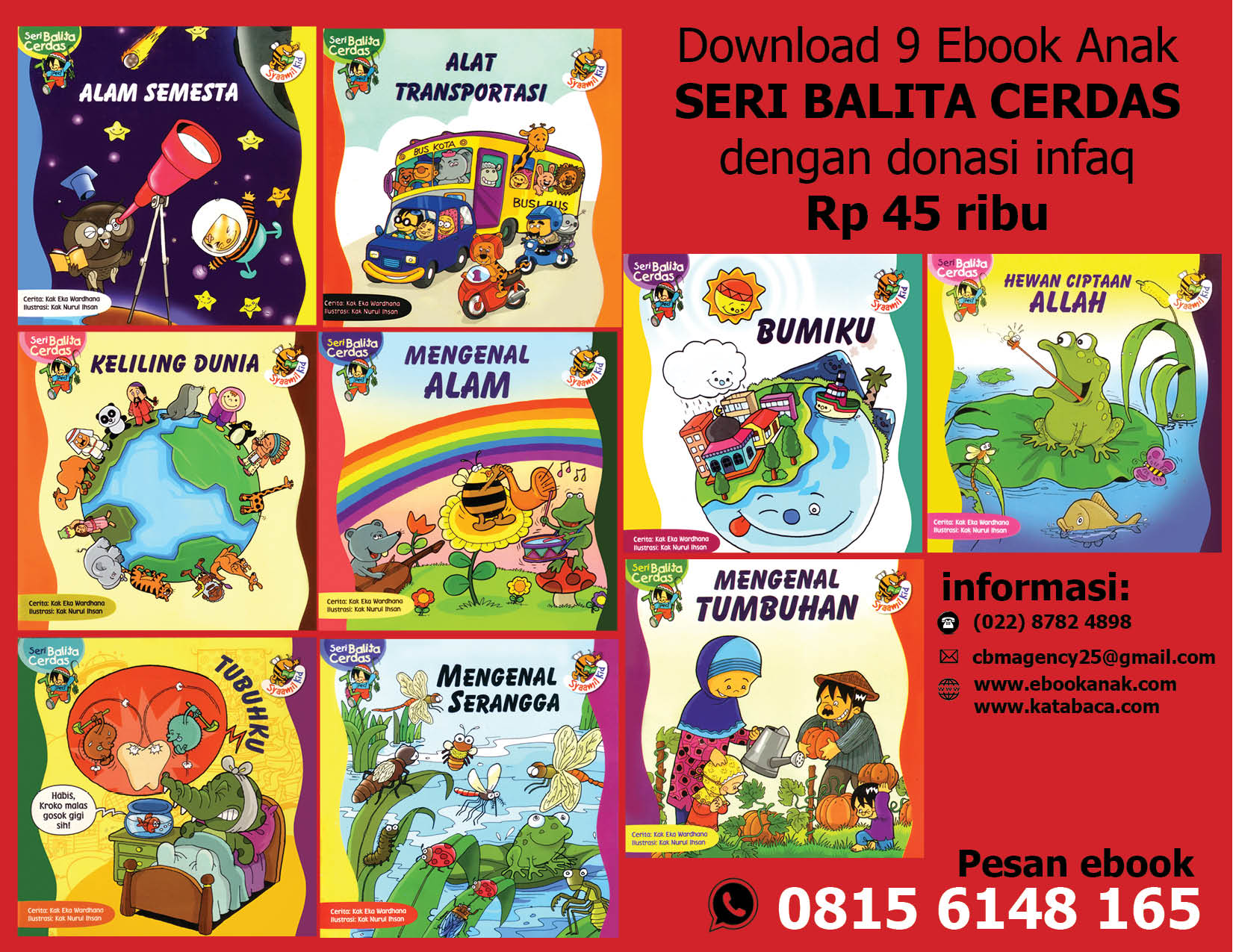 download 9 ebook anak seri balita cerdas dengan donasi infaq