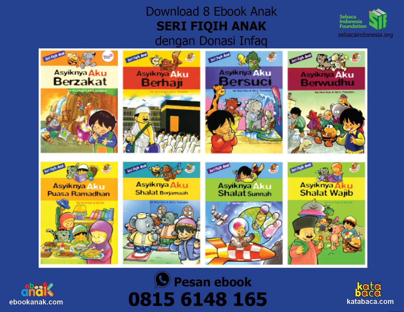download delapan ebook seri fiqih anak dengan donasi infak