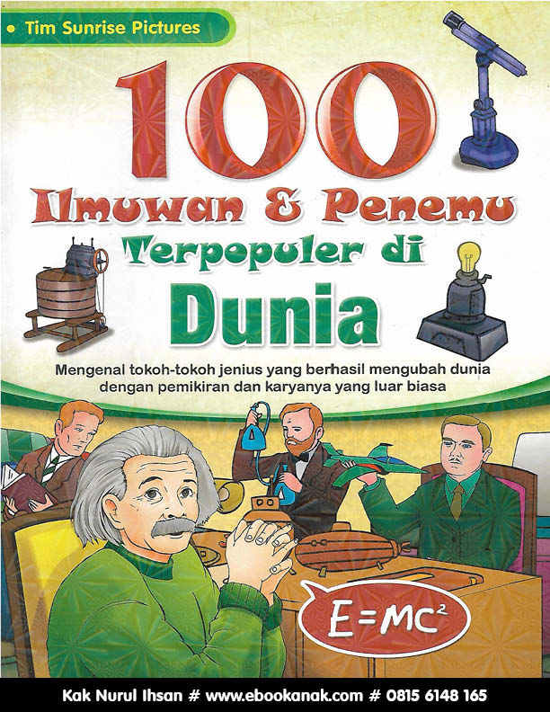 Ebook PDF: 100 Ilmuwan dan Penemu Terpopuler di Dunia