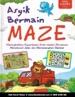 edu games series asyik bermain maze
