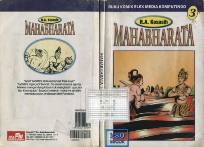 Komik Klasik Digital: Seri Mahabharata Jilid 3 Karya RA. Kosasih