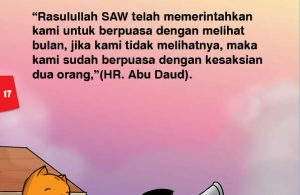 panduan pertama anak puasa ramadhan 17 Berpuasa dengan Melihat Bulan