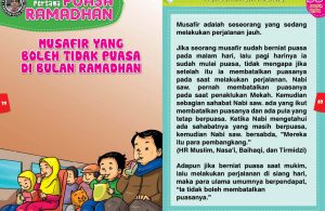 panduan pertama anak puasa ramadhan, Musafir yang Boleh Tidak Berpuasa di Bulan Ramadhan 20
