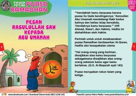 panduan pertama anak puasa ramadhan pesan rasulullah kepada abu umamah 2