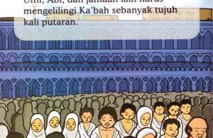 seri fiqih anak asyiknya aku berhaji16, Abi dan Umi sedang Thawaf