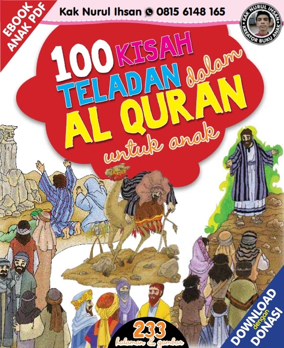 the best stories of alquran, 100 kisah teladan dalam al quran untuk anak